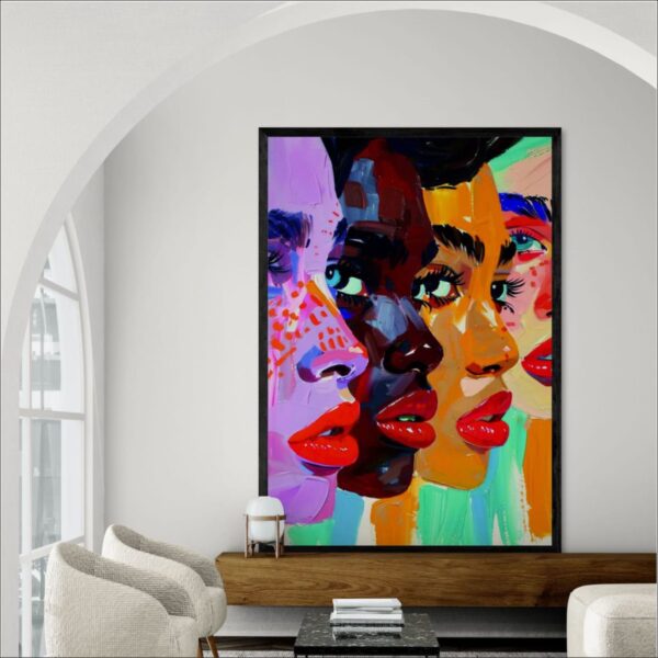 Colorful Faces